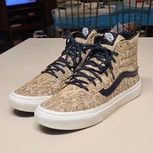 Vans SK8 Hi Snakeskin casual skateboard sneakers size 7 1/2